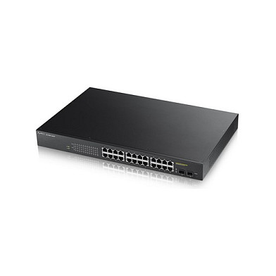 Switch Zyxel GS1900‑24HPV2 / 24+2Port / PoE+ / Metal / Rackmount - Figura 4