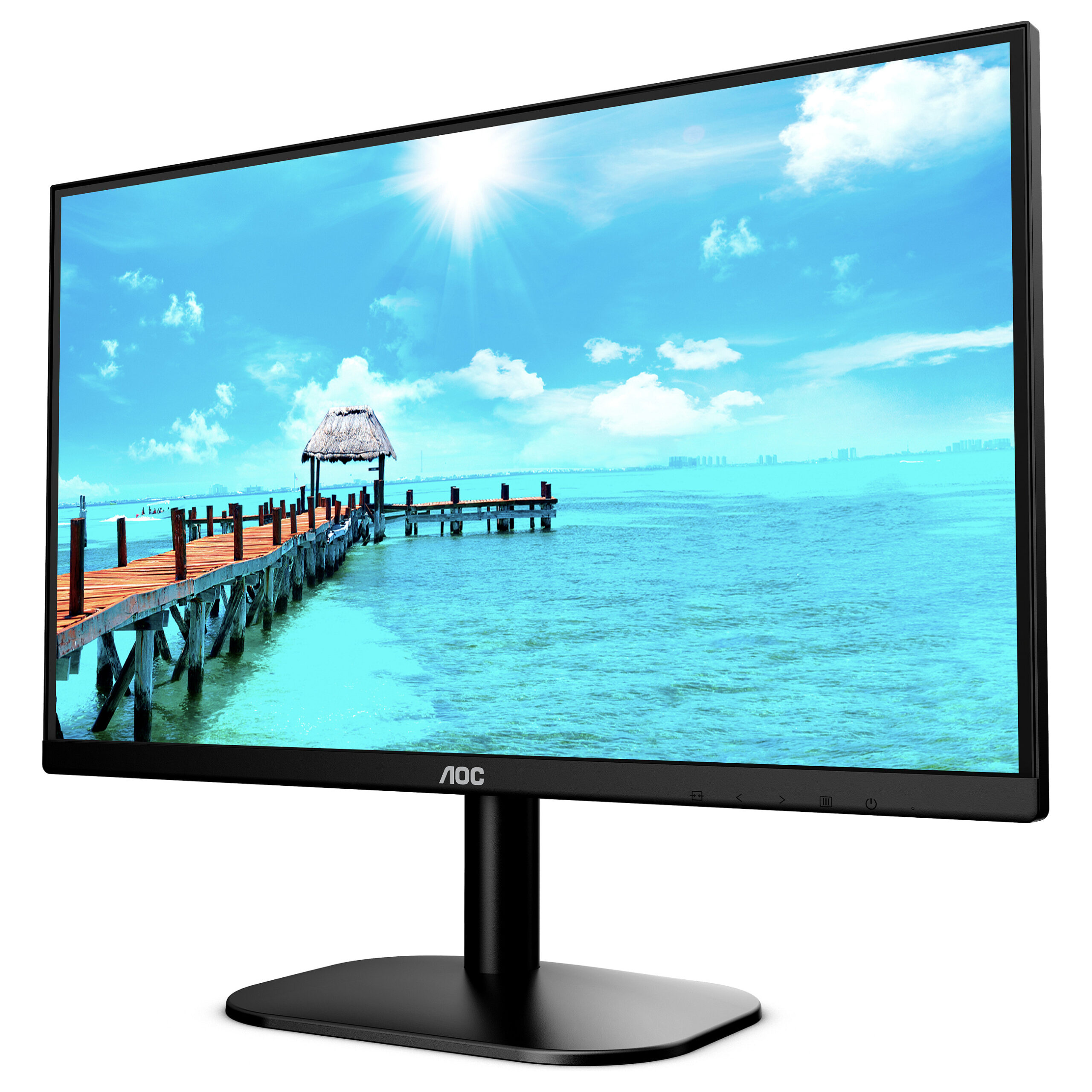 Monitor AOC 22B2H / 22" / Full HD VA / LED / 75 Hz / 4 ms / HDMI+VGA - Zezë - Figura 2