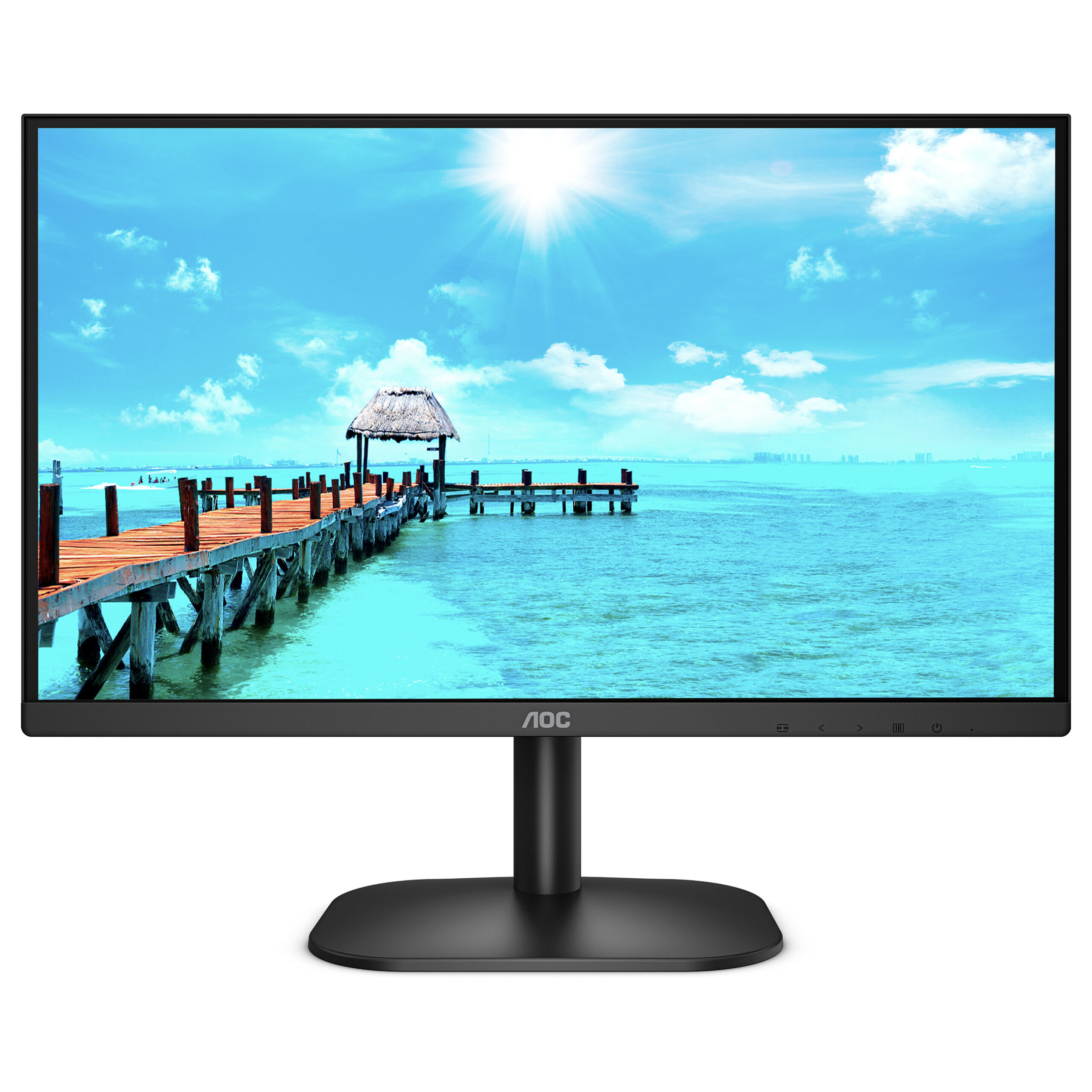 Monitor AOC 22B2H / 22" / Full HD VA / LED / 75 Hz / 4 ms / HDMI+VGA - Zezë - Figura 3