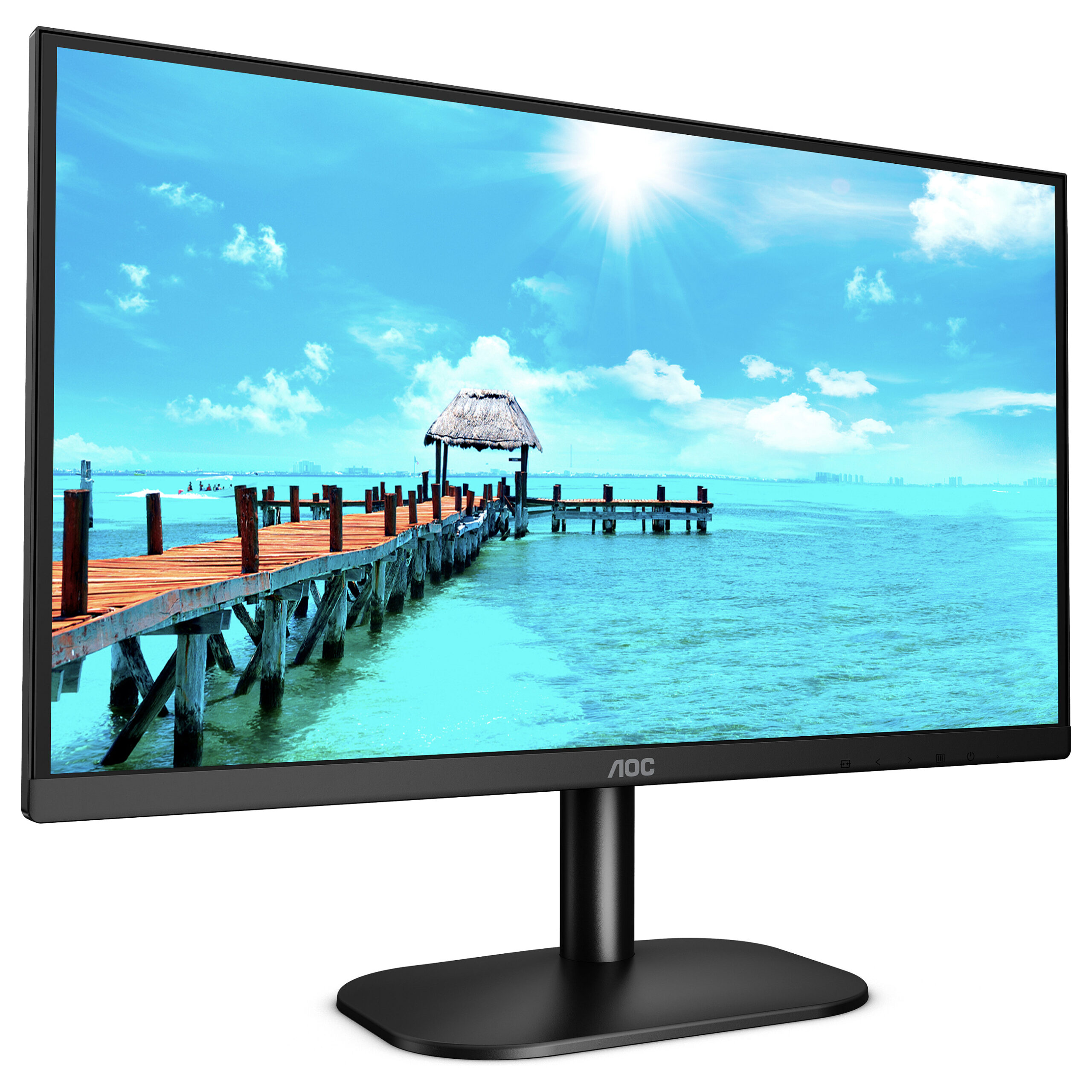Monitor AOC 22B2H / 22" / Full HD VA / LED / 75 Hz / 4 ms / HDMI+VGA - Zezë - Figura 4