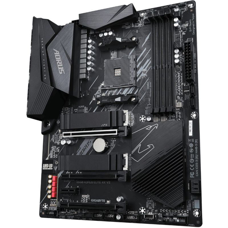 Pllakë Amë MB AMD AM4 Gigabyte B550 AORUS ELITE AX V2 - Figura 4