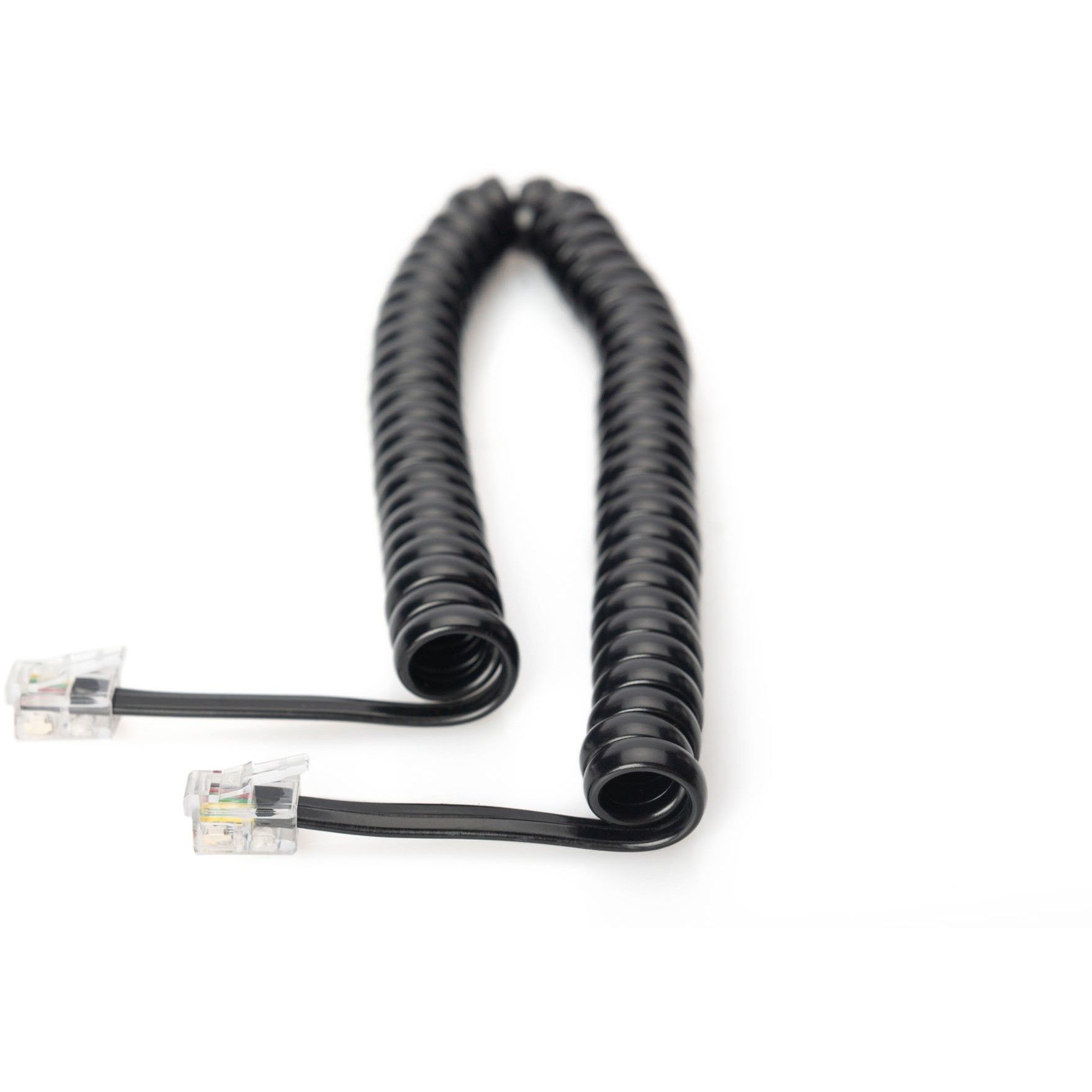 Aksesorë për telefon fiks Digitus UAE Modular Spiral Cable - Zezë - Figura 2