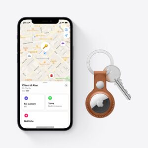 Apple AirTag 1er-Pack / Bluetooth / e bardhë
