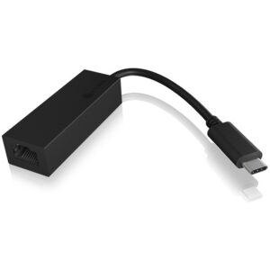 Adapter USB‑C ICY BOX IB‑LAN100‑C3 → Gigabit LAN (St‑Bu) - Zezë
