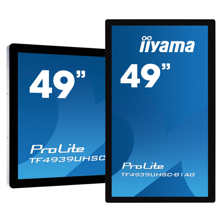 Monitor IIYAMA TF4939UHSC-B1AG / 49"/ 4K Ultra HD IPS LED / Touch / 60Hz / 8ms / HDMI+USB+VGA+DP+HDCP - Zezë
