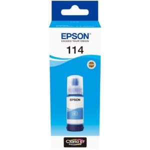 INK Epson 114 EcoTank Ink Bottle C13T07B240 – Cyan, 70ml