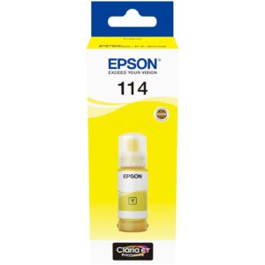 INK Epson 114 EcoTank Ink Bottle C13T07B440 – Yellow, Up to 6,200 Pages