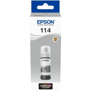 INK Epson 114 EcoTank Ink Bottle C13T07B540 – Gray, 70ml