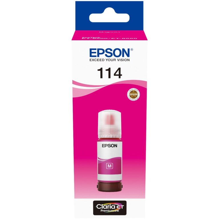 INK Epson 114 EcoTank Ink Bottle C13T07B340 – Magenta, 70ml