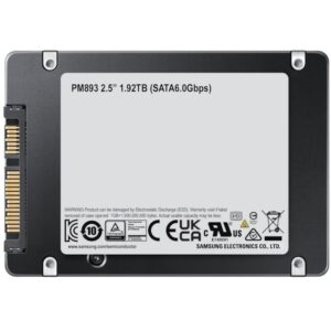 SSD e Brendshme enterprise 2.5" 480GB Samsung PM893 bulk e zezë
