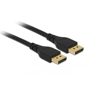 Kabllo DisplayPort DELOCK 2m  8K 60Hz, DP 1.4 Certified, without Latch Lock