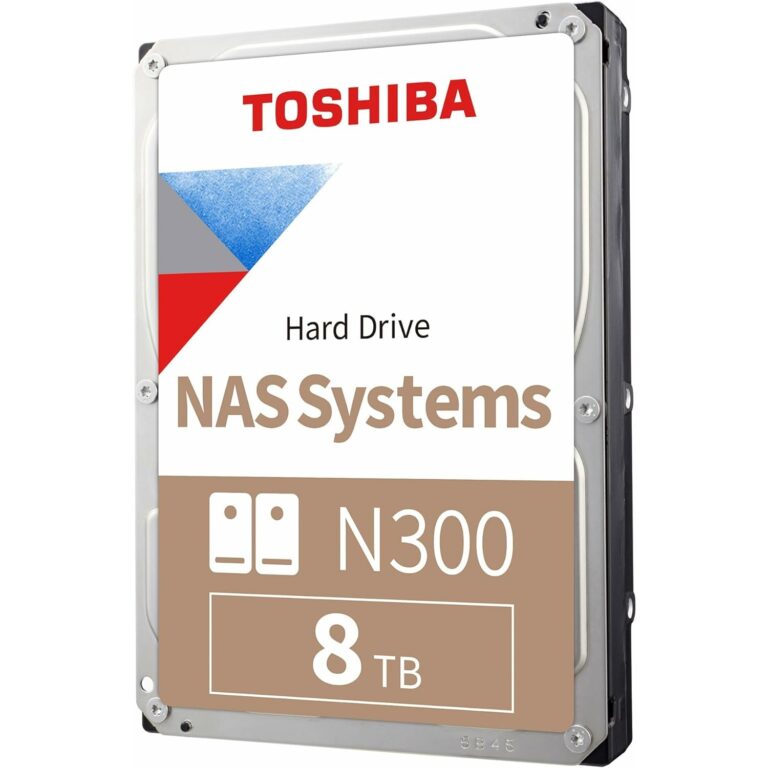 HDD të Brendshëm / Toshiba N300 / 8TB / HDWG480UZSVA / 7200RPM / 256MB / NAS / Ari
