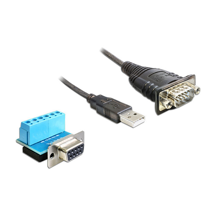 Adapter DELOCK USB 2.0 → RS‑422/485