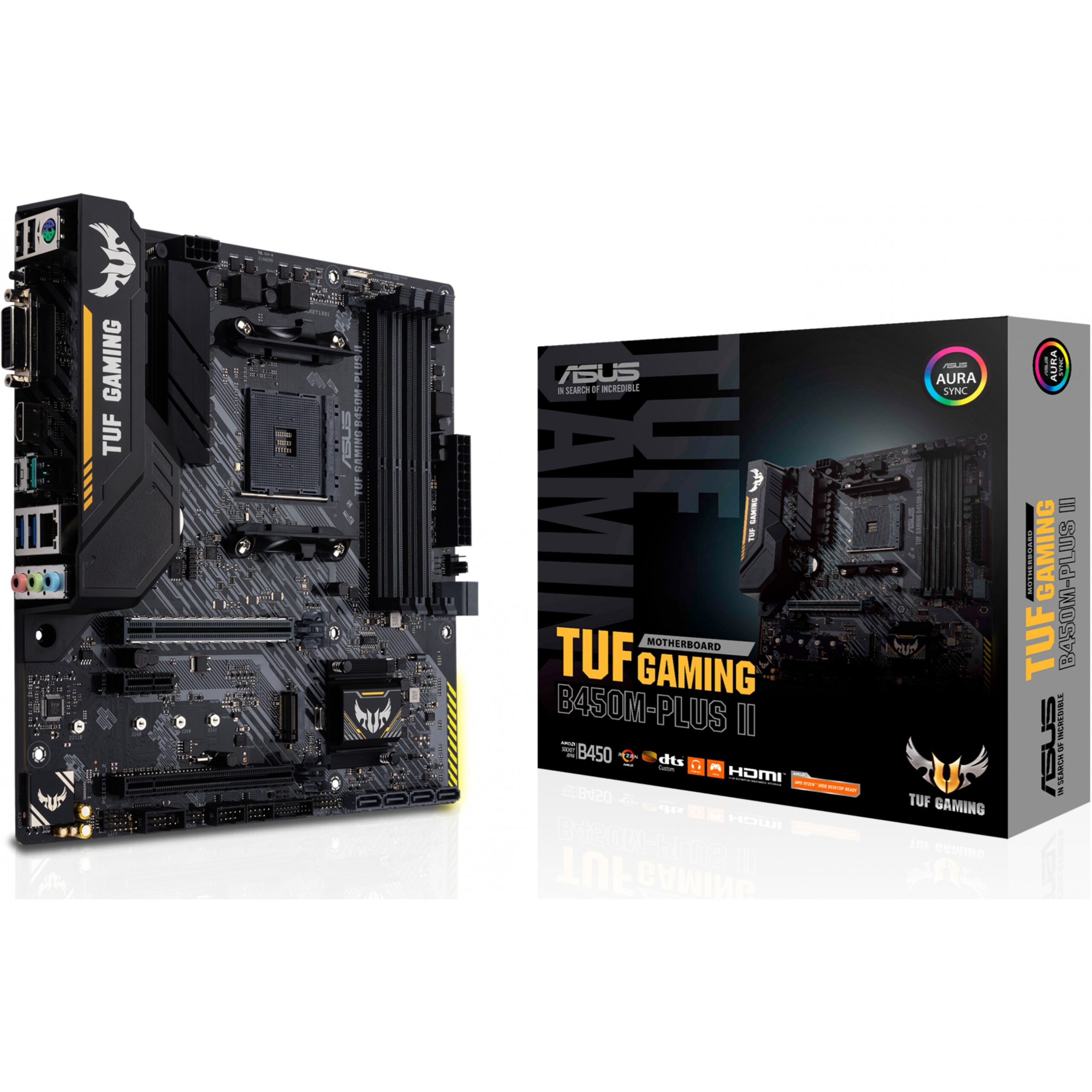 Pllakë Amë MB AMD AM4 ASUS TUF Gaming B450M-Plus II