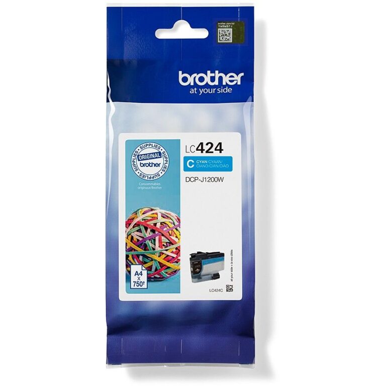 INK Brother LC-424Y – Cyan Ink Cartridge