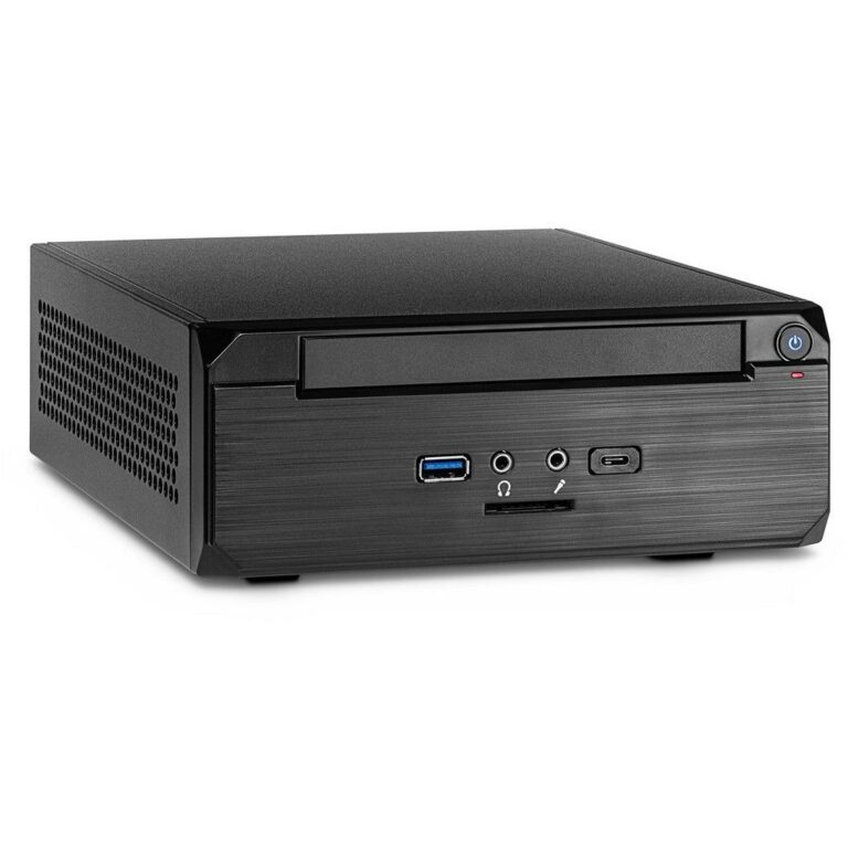 Kasë Mini Inter-Tech MW-02 II -ITX SFF me USB/Audio