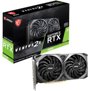 Kartelë Grafike Nvidia RTX 3060 12GB MSI VENTUS 2X OC GDDR6