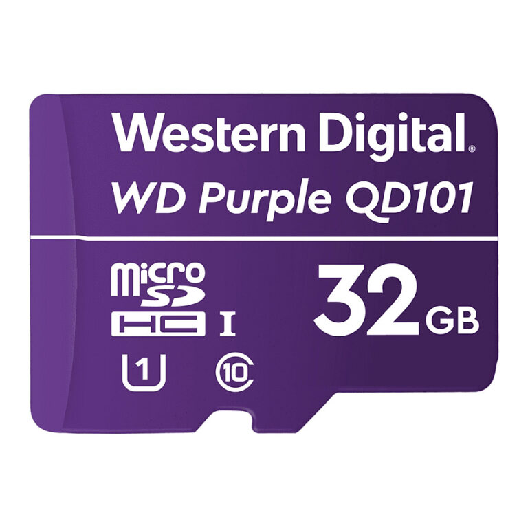 Kartë Memorie SD WD Purple SC QD101 microSDHC 32GB