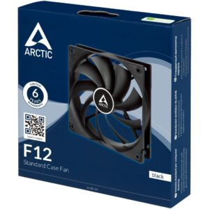 Ftohës për Kasë Arctic F12 – Ventilator 120 mm , Zezë