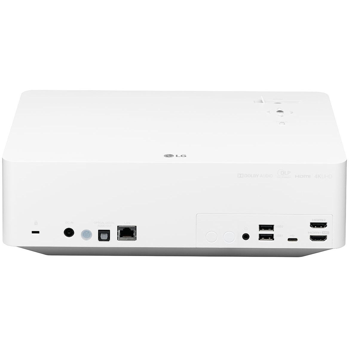 Projektor LG CineBeam HU70LS / DLP LED / 1500 Lumen / 4K UHD / 16:9 / 2xHDMI + 2xUSB2.0 + USB-C / Miracast + Wi-Fi / Speaker / 25–30dB - Bardhë - Figura 2