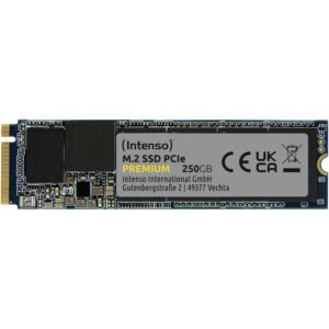 SSD të Brendshme M.2 250GB Intenso Premium NVMe PCIe 3.0 x 4