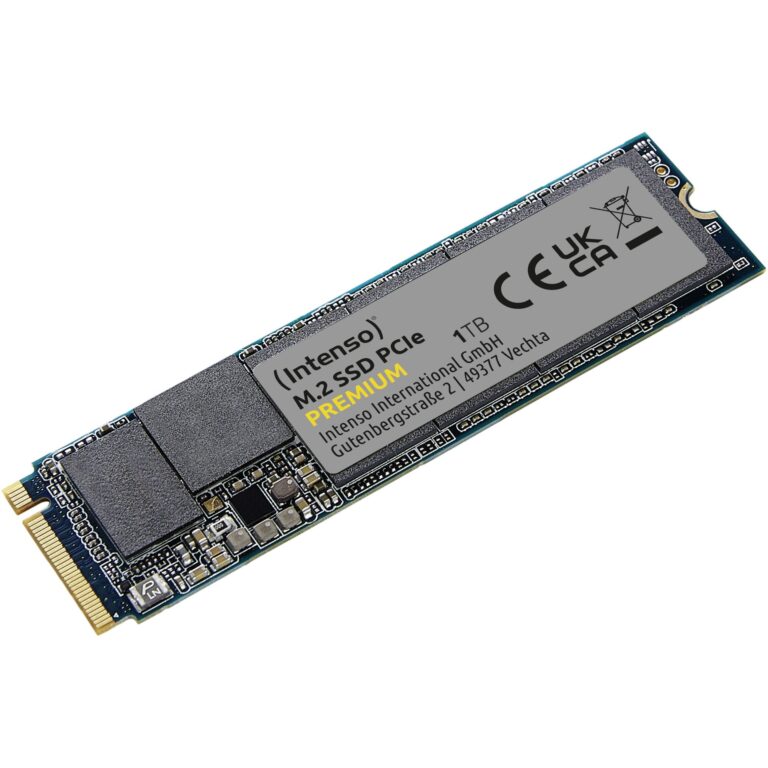 SSD e brendshme Intenso Premium M.2 NVMe SSD – 1 TB, PCIe 3.0 x4