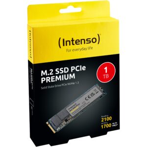 SSD të Brendshme M.2 1TB Intenso Premium NVMe PCIe 3.0 x 4