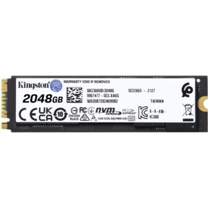 SSD e brendshme M.2 2TB Kingston KC3000 NVMe PCIe 4.0 x 4