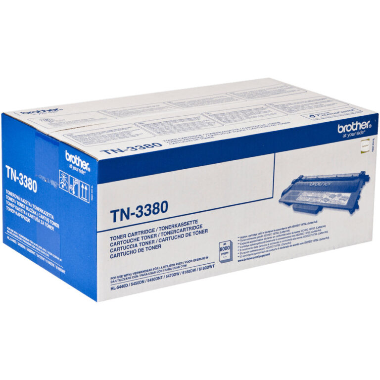 Toner Brother TN‑3380 / 8.000 faqe – Zezë