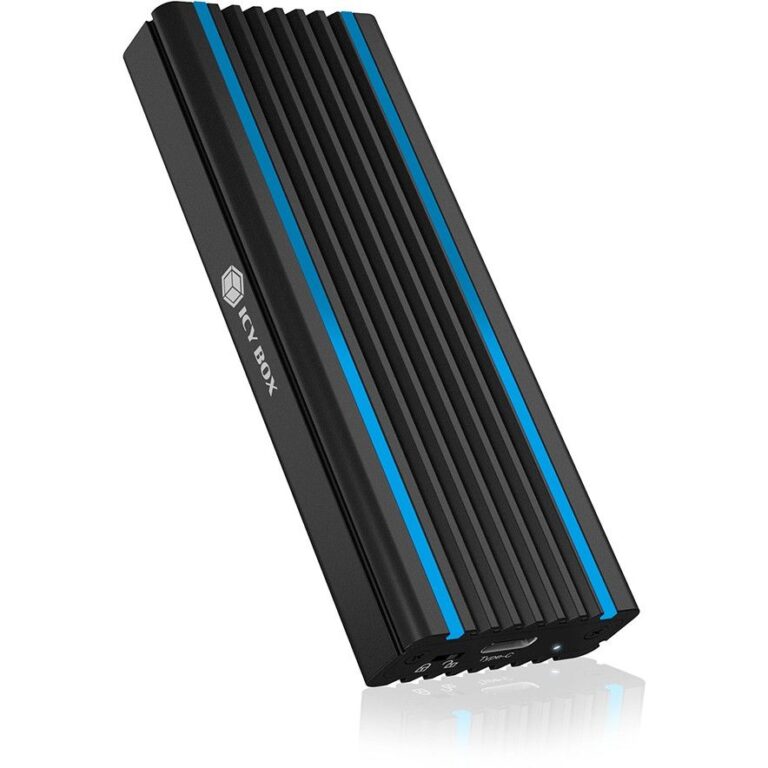 SSD të Jashtme ICY BOX IB-1824ML-C31 – External USB-C 3.2 Enclosure for M.2 NVMe SSD with LED Lighting