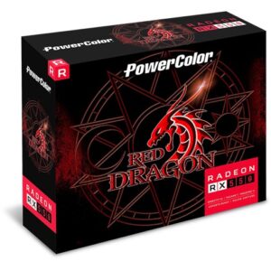 Kartelë Grafike AMD RX 550 4GB PowerColor Red Dragon Radeon LP DDR5
