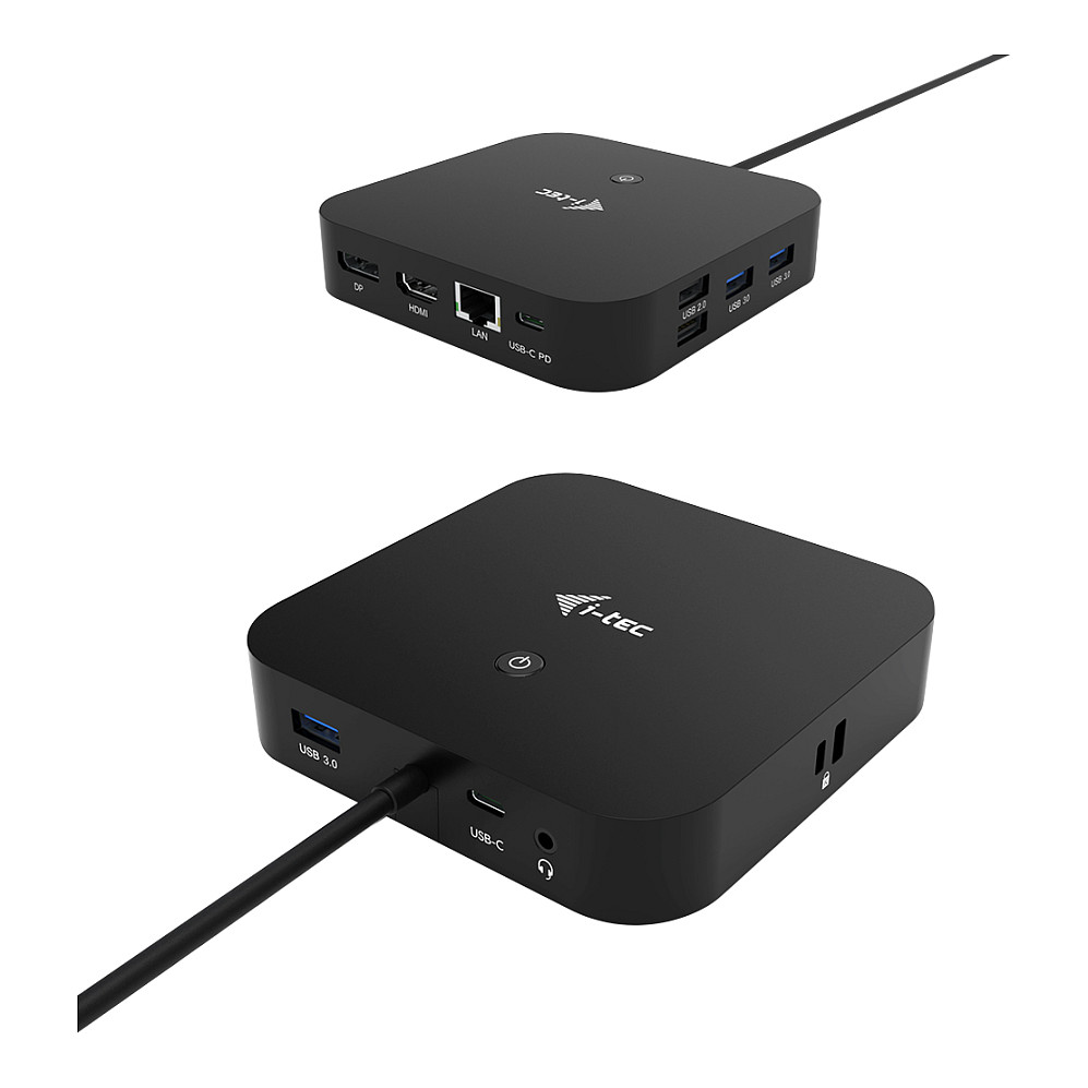 Docking Station I‑TEC / USB-C+HDMI+DP / 100W PD