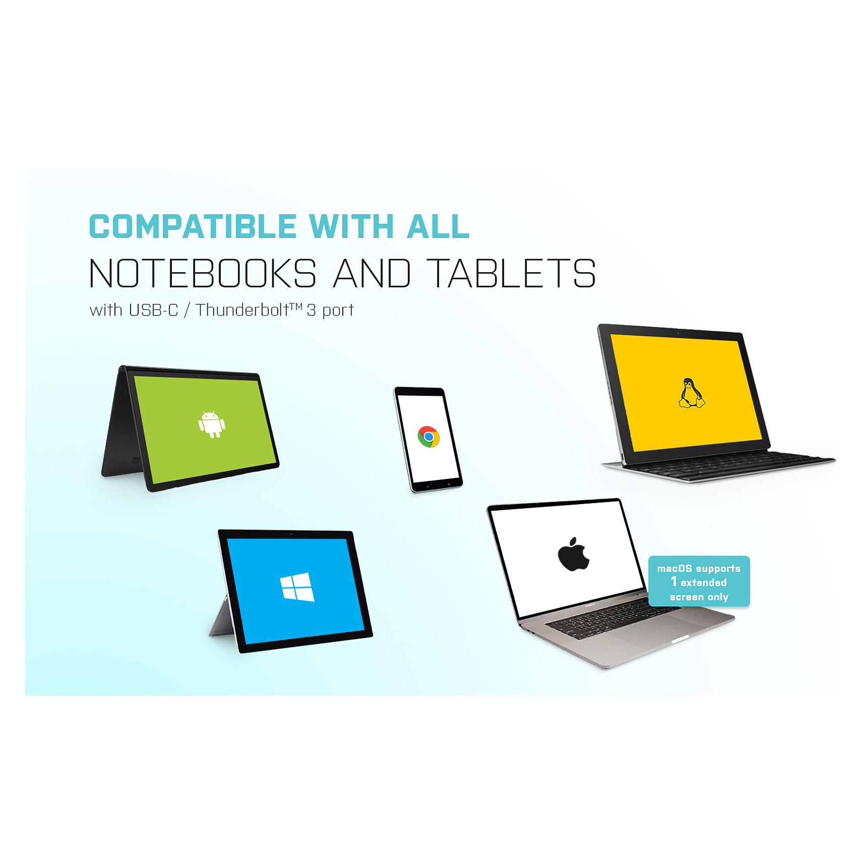 Docking Station I‑TEC / USB-C+HDMI+DP / 100W PD - Figura 3