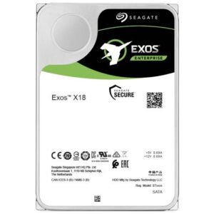 HDD e Brendshme 18TB Seagate EXOS X18 ST18000NM000J 7200RPM Ent. *Bring-In-Warranty*