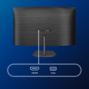 Monitor i lakuar Philips 271E1SCA / 27" Full HD 75 Hz 4 ms VA Curved / HDMI / e zezë