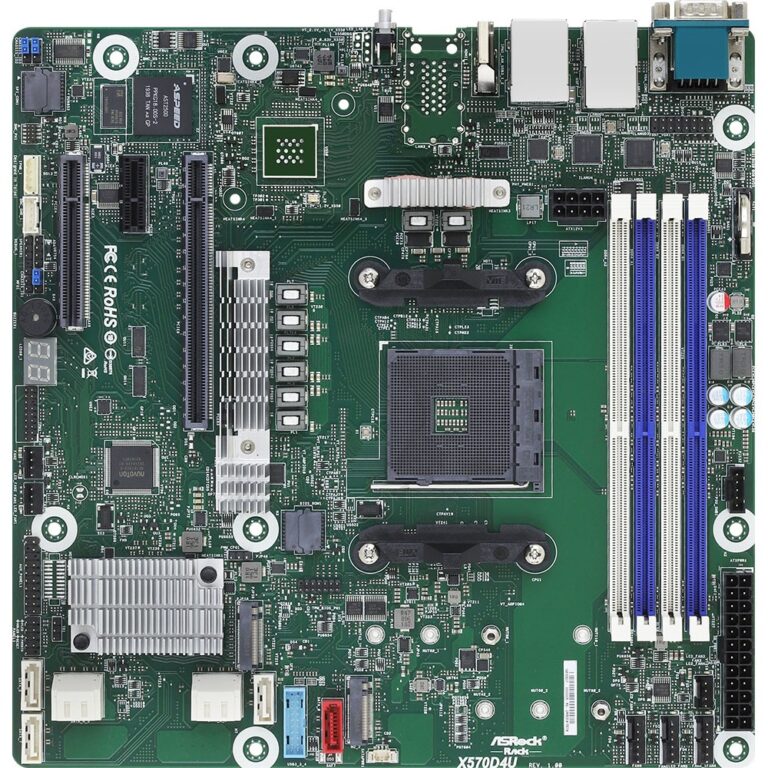 Pllakë Amë MB Server AM4 ASRock Rack X570D4U