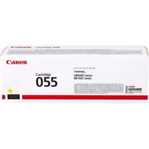 Toner Canon 055 Gelb i verdhë, për deri në 2,100 faqe