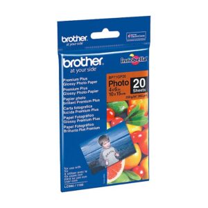 Letër Brother BP71GP20 / 10 × 15 cm / Photo Paper