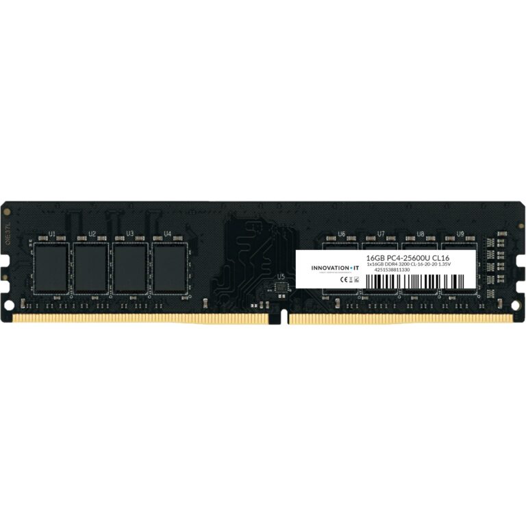 RAM Memorie DDR4 3200 16GB Innovation IT CL16-20-20 1.35V LD 8-Chip