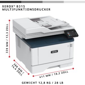 Printer Laser Xerox B315 / 4-in-1 / A4 / LAN WiFi / ADF Duplex – Bardhë / Blu 8