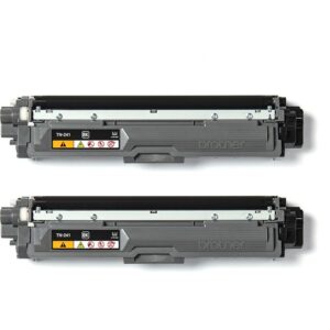 Brother TN241BKTWIN 2-Pack Toner – Up to 2,500 Pages ISO/IEC 19798