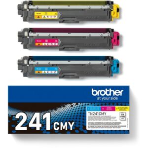 Brother TN-241CMY Multipack Toner (C/M/Y) – Up to 1,400 Pages ISO/IEC 19798