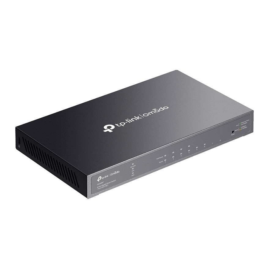TP-Link Omada SG2008P 8-Port Gigabit Smart Managed PoE+ Switch | 4x PoE+ 62W | 2x SFP | VLAN | Cloud Managed | Metal Rackmount Switch - Figura 5