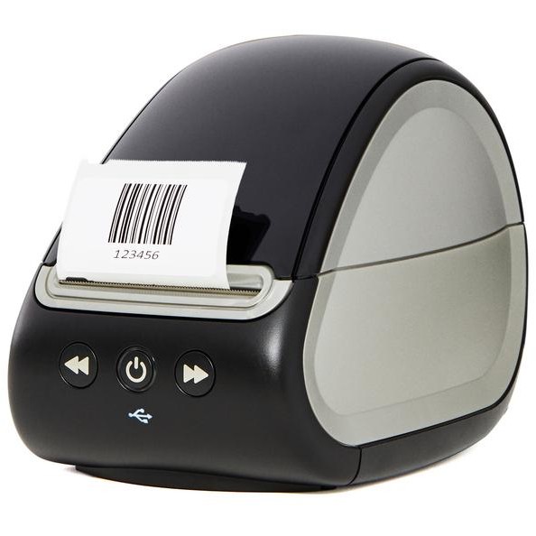 Printer Label për etiketa Dymo Writer 550 / 300dpi / USB 2.0 / e zezë dhe hiri