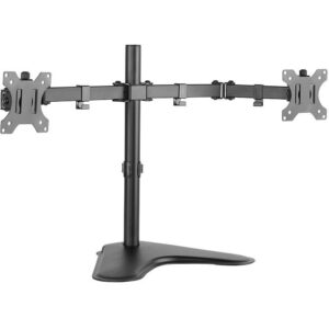 Mbajtëse për Monitor LogiLink BP0045 Dual Monitor Desk Stand 13''–32'' / 16 kg / 2 Monitors – Zezë