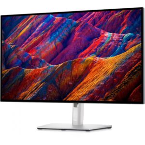 Monitor Dell UltraSharp U2723QE / 27 inch 4K Ultra HD 5ms IPS / DisplayPort USB-C VESA Pivot / e zezë dhe hiri