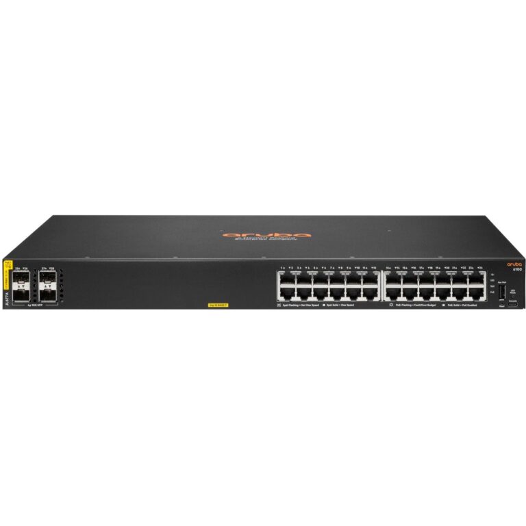 Switch ARUBA 6100 24G CL4 4SFP+ STOCK
