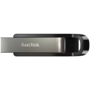 USB Flash Drive STICK 128GB USB 3.2 SanDisk Extreme Go - e zezë dhe Gri