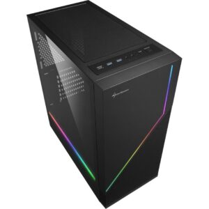 Kasë Midi Sharkoon RGB FLOW