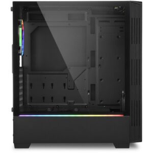 Kasë Midi Sharkoon RGB LIT 200
